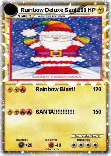 Pokemon Rainbow Deluxe Santa