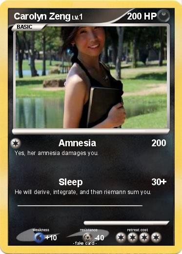 Pokemon Carolyn Zeng