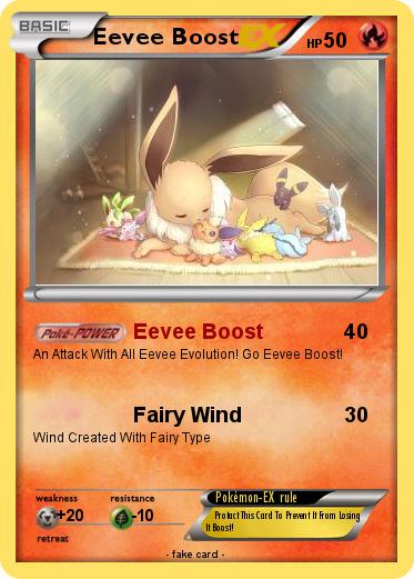 Pokemon Eevee Boost
