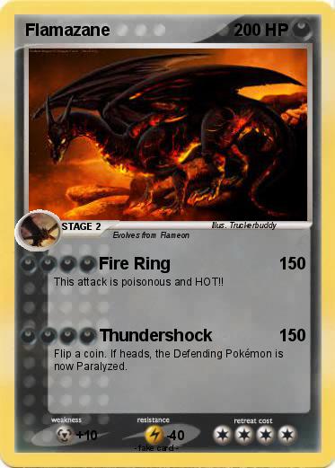 Pokemon Flamazane