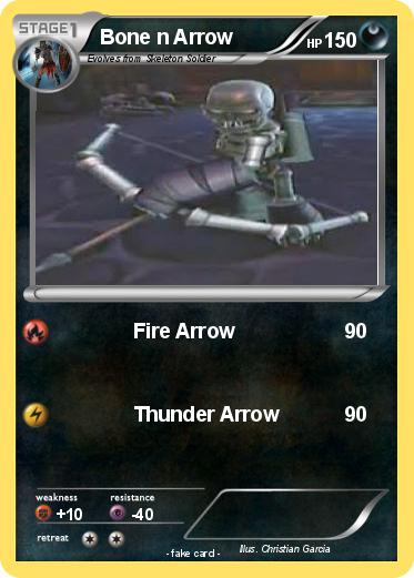 Pokemon Bone n Arrow