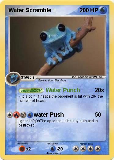 Pokemon Water Scramble