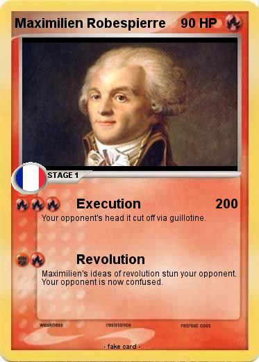 Pokemon Maximilien Robespierre