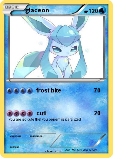 Pokemon glaceon
