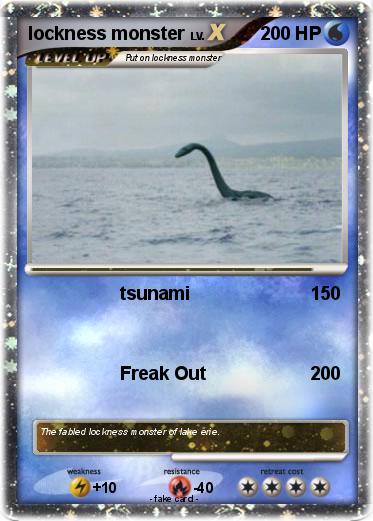 Pokemon lockness monster