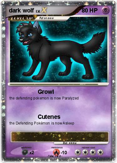 Pokemon dark wolf