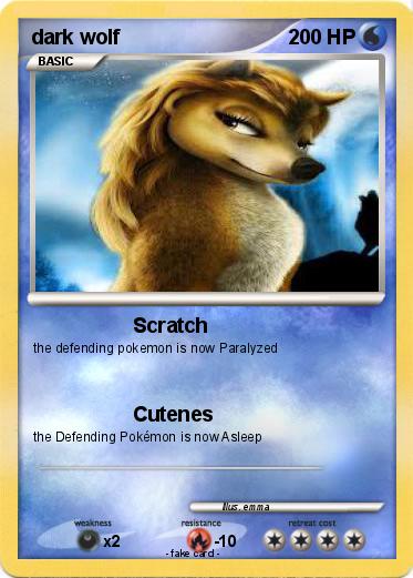 Pokemon dark wolf