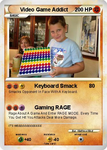 Pokemon Video Game Addict