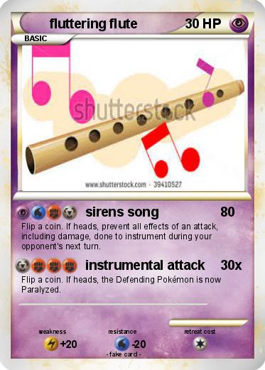 Pokemon fluttering flute