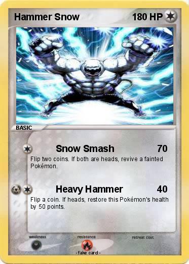 Pokemon Hammer Snow