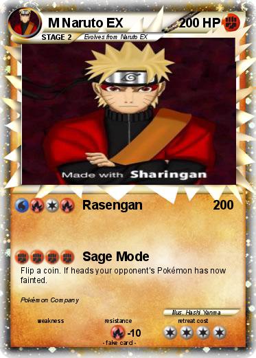 Pokemon M Naruto EX