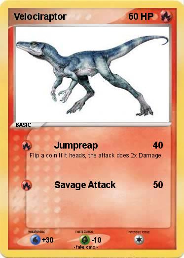 Pokemon Velociraptor