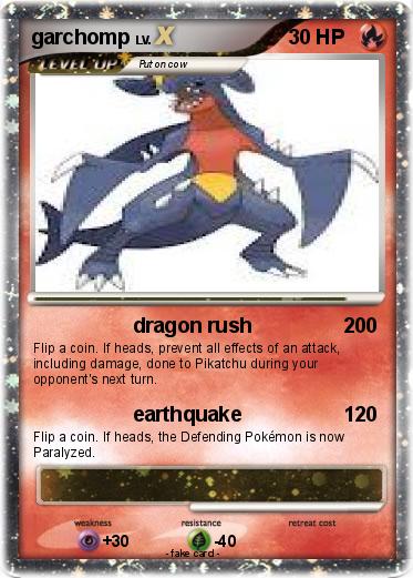 Pokemon garchomp