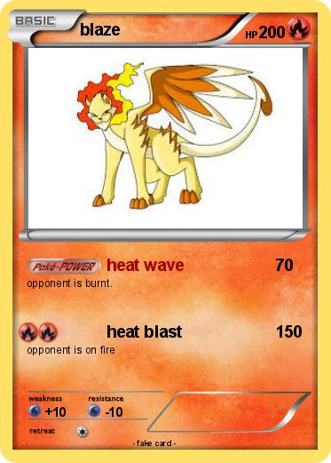 Pokemon blaze