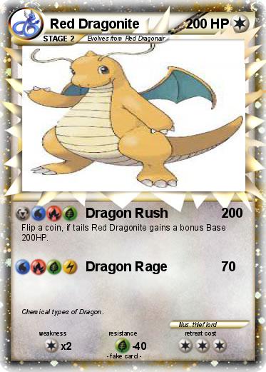 Pokemon Red Dragonite