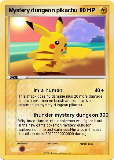 Pokemon Mystery dungeon pikachu