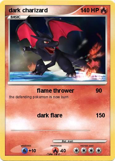 Pokemon dark charizard