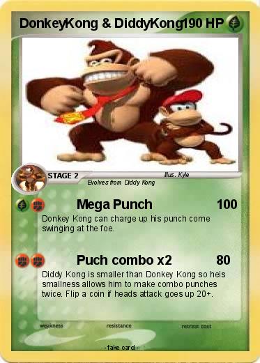 Pokemon DonkeyKong & DiddyKong