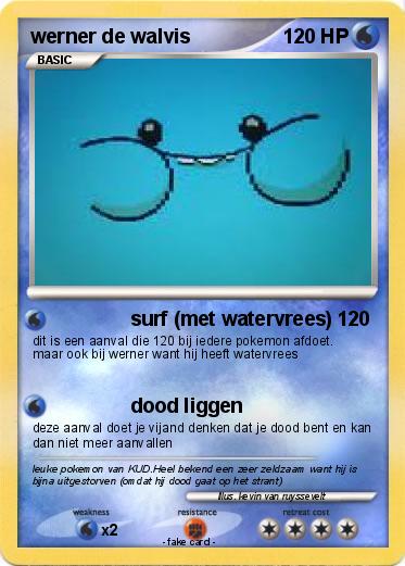 Pokemon werner de walvis