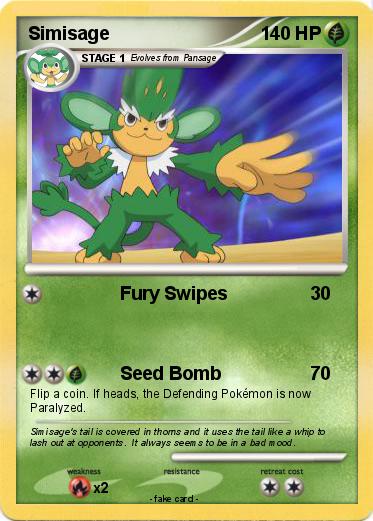 Pokemon Simisage