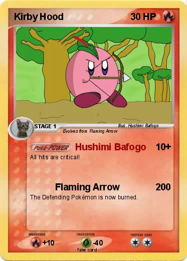 Pokemon Kirby Hood
