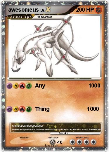 Pokemon awesomeus