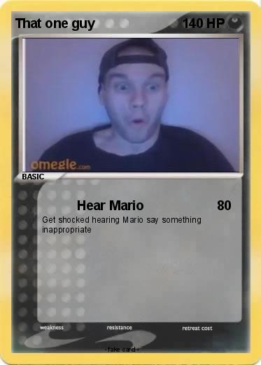 Pokemon That one guy