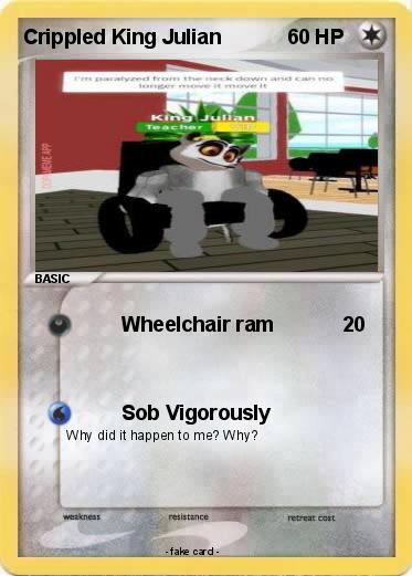 Pokemon Crippled King Julian