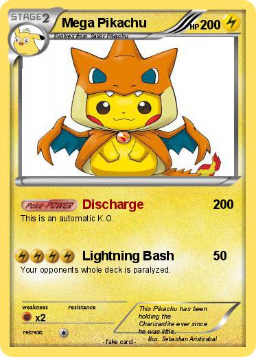 Pokemon Mega Pikachu