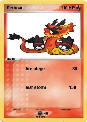 Pokemon Serboar