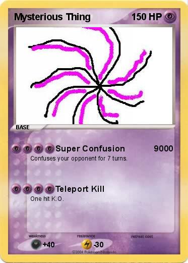 Pokemon Mysterious Thing