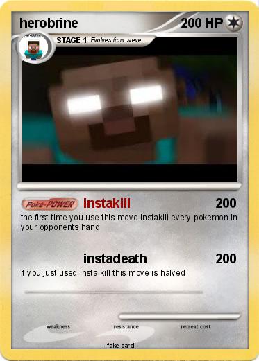 Pokemon herobrine