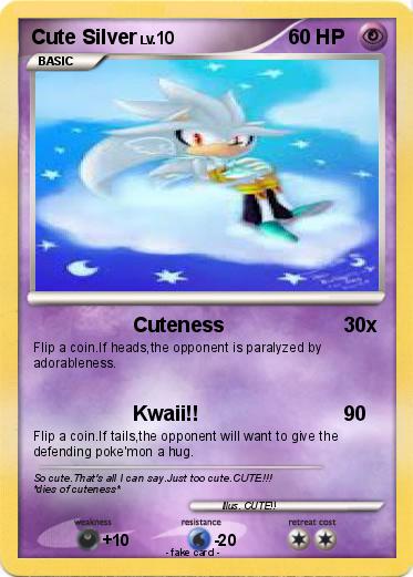 Pokemon Cute Silver