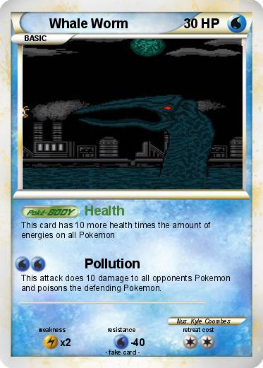 Pokemon Whale Worm