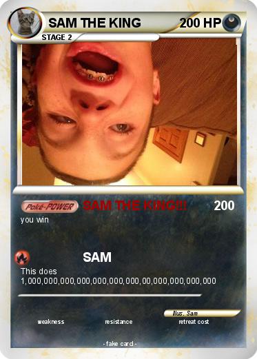 Pokemon SAM THE KING