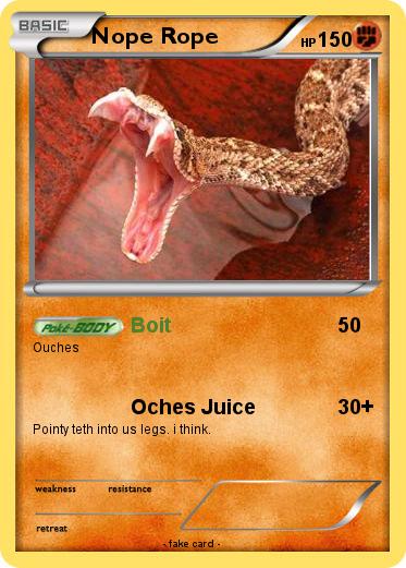 Pokemon Nope Rope