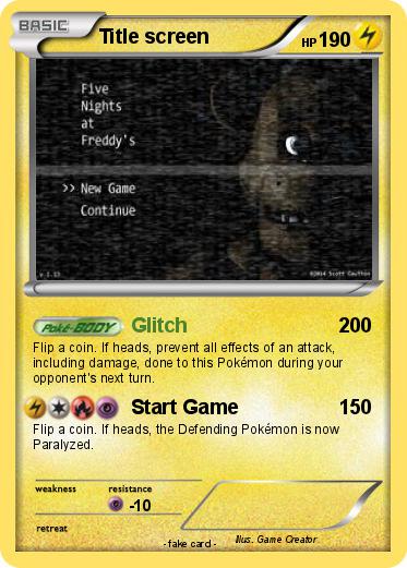 Pokemon Title screen