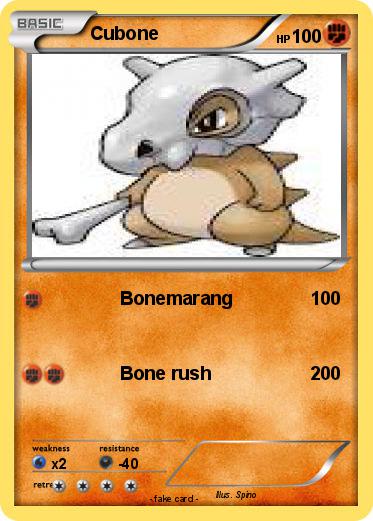 Pokemon Cubone