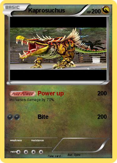 Pokemon Kaprosuchus