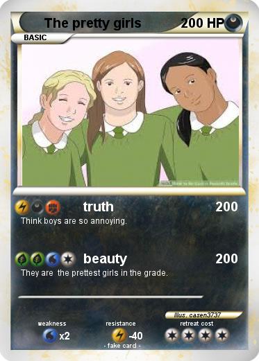 Pokemon The pretty girls