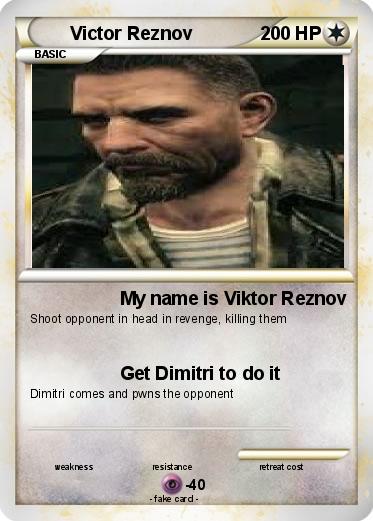 Pokemon Victor Reznov