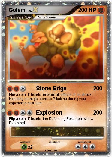 Pokemon Golem