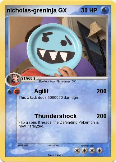 Pokemon nicholas-greninja GX