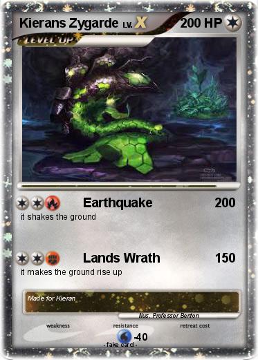 Pokemon Kierans Zygarde