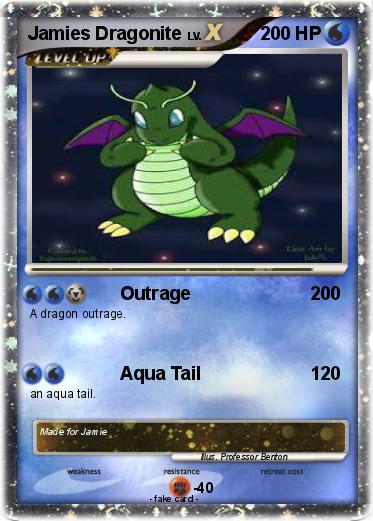Pokemon Jamies Dragonite