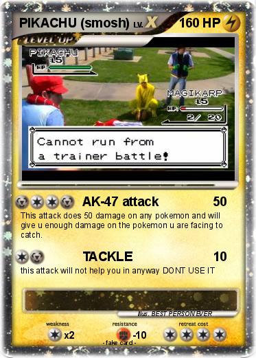 Pokemon PIKACHU (smosh)