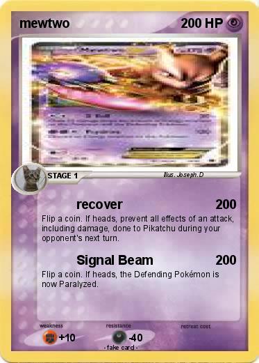 Pokemon mewtwo
