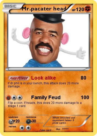 Pokemon Mr.pacater head