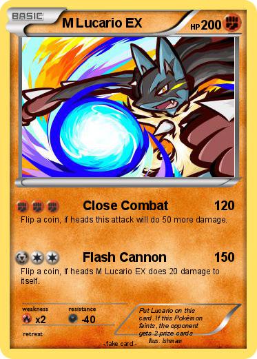 Pokemon M Lucario EX