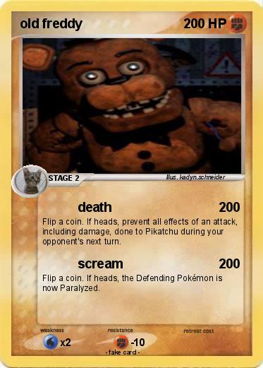 Pokemon old freddy